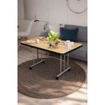 Avenza Living Tekerlekli Masa Orta Sehpa En 70 Boy 110 Yükseklik 58 Metal Ayaklı - sonomo