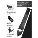 Aveo 1 Adet Fayans Ve Derz Temizleyici Bıçak Paslanmaz Çelik Fayans Arası Temizleyici Derz Dolgu Aleti Silikon