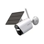 Avercloud Tuya AC-S12 Ip Wıfı Spotlıght 2X6500K Beyaz LED Pır Bullet Solar Kamera
