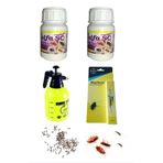 Averkill Gümüşcün Karınca Ve H.böceği Ilacı/ 2 Adet/bayer Maxforce H.böceği Karınca Jel Yem/2lt Pompa 4'lü Set 120 Gün etkili