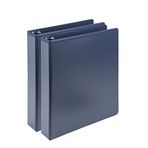 Avery Durable şeffaf dosya, 4'lü paket, 0,5 inç, siyah