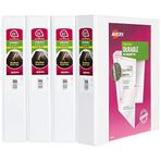 Avery Şeffaf dosya 4'lü paket 1.5" beyaz