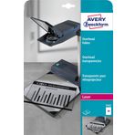 AVERY Zweckform 3562 baş üstü folyolar, S/W lazer yazıcı ve fotokopi makineleri için (25 şeffaf folyo, A4, özel kaplamalı, istiflenebilir, folyo kalınlığı 0,10 mm, çözücü madde içermez)