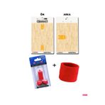 AVESSA 3'lü Antrenör Seti BTT-10 Basketbol Taktik Tahtası + DK-10 İpli Düdük + Havlu Bileklik
