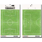 Avessa 3'lü Antrenör Seti Ftt-10 Futbol Taktik Tahtası + CG-503 Kronometre + Dk-10 Ipli Düdük - Yeşil