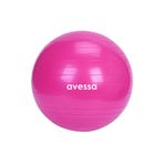 Avessa 55 Cm Pilates Topu Poşet Ambalaj, Tek Ebat, Bpt-55 Pınk, Pembe