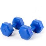 Avessa 6 kg Mavi Pilastik Dambıl Set
