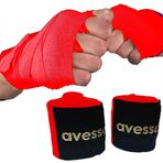 Avessa Boks Bilek Bandajı 3,5 Metre Kırmızı