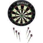 Avessa DART-150 Sisal Profesyonel Dart Tahtası Seti