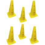 Avessa Hn-38-5 Delikli Antrenman Hunisi 38 cm Sarı 6lı - Standart