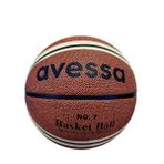 Avessa Kauçuk Basketbol Topu, Profesyonel Kullanım, 7 No, Turuncu, BT-170