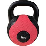 Avessa KETLLE-300 Kauçuk Kettle Dambıl 3 kg - Pembe