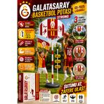 AVESSA Lisanslı GS-7025 Galatasaray Basketbol Potası Strong - 3 Boyda Farklı Kullanım - Dayanıklı ve Güçlü