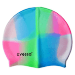 Avessa MC105 Pembe-Yeşil Gökkuşağı Silikon Bone