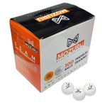 Avessa Mozuru Mzr100-Wht ITTF Onaylı Beyaz Pinpon Topu 100lü