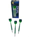 Avessa Ok-200 Profesyonel Celik 21Gr Dart Oku Yesil 3Lu