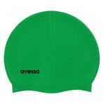 Avessa SC-709 Silikon Koyu Yeşil Yüzme Bonesi