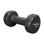 Avessa Siyah 8 kg Vinly Kaplama Pvc Dambıl