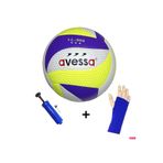 Avessa Vl-900-100 Yumusak Yapistirma Voleybol Topu Pompa Ve Kolluk Set