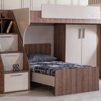 Avesso Çift Kişilik Modern Ranza, Dolaplı