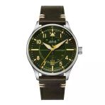 Avi-8 AV-4094-03 Yeşil Çelik Erkek Kol Saati