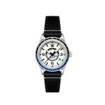 Avi-8 Flyboy Airmaster Gmt Av-4128-02 Deri Erkek Kol Saati - Siyah