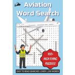 Aviation Word Search Puzzle Book: Easy to Read Print about Airline Industry, Airport Codes, Travel, and More | 6x9 inches, 135 pages | 100+ Puzzles… Gift for Vacations, Seniors, and Downtime.