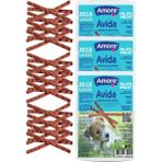 Avida Lamb Dog Sticks Kuzu Etli Köpek Ödül Çubukları 3 Adet 12LI Paket - Kırmızı