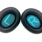 AvimaBasics Kulaklık Yedek Kulak Pedleri - Bose Quiet Comfort QC2 QC15 QC25 QC35 SoundLink SoundTrue Around Ear II AE2 Kulaklık ile Uyumlu Premium Kapak Pedleri - Net Ses (1 Paket Siyah)