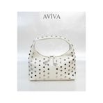 AVİVACOLLECTİON AVİVA Stella Rock Zımbalı Kadın Omuz ve Çapraz Çanta – Uzun Askılı