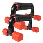 AVIVOR Push Up Bars - Sağlam Saplı Bol Köpük Kaymaz Ayak Pedleri Egzersiz Standları, Kuvvet Antrenmanı için, Ev Fitness Zemin Egzersizleri için Push Up Standları