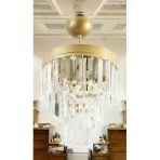 Avizade (Kampanyaya Özel) Lüks Eskitme Kristal Taşlı Modern Plafonyer Avize. Salon/Mutfak/Antre/Oturma Odası