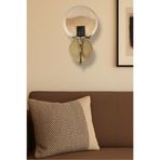 avizade MERLA Tekli Cam Küre Dekoratif Pilli Aplik - Minimalist Duvar Lambası - Modern Duvar Aydınlatma