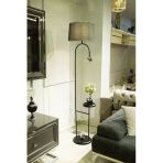 avizade Modern Çok Kullanışlı Krom Şapkalı Lambader