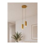 avizade NORD Eskitme Metal Gövdeli İkili Sarkıt Spot Avize – Modern Minimalist Silindir Tasarım Avize – Salon ve Mutfak ve Koridor Aydınlatması