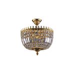Avize çarşısı Cairo Taşlı Gold Plafonyer Avize BS.2872-58-30