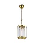 Avize Çarşısı Luce Gold Renkli, Taşlı, Tekli Sarkıt Avize, BS.7428-58-15
