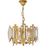 Avize Çarşısı Theon Gold Renkli, Taşlı, Sarkıt Avize, BS.7376-58-40 - Krom