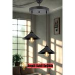 Avize JAPON BAŞLIK MODERN SALON YATAK ODASI MUTFAK GİRİŞ HOL İÇİN İKİLİ AVİZEampuldahil