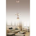 Avize Pazarı Kasırga 3 Renk Gold ( Sarı Beyaz ve Gün Işığı ) Luxury LED Avize Kristal Taşlı Concept - Çok Renkli