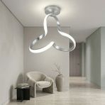 Avizego Cevina LED Plafonyer Avize - Beyaz Işık - Gri