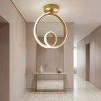 Avizego Ovira LED Plafonyer Avize - Beyaz Işık - Eskitme
