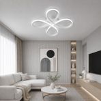 Avizego Solis LED Plafonyer Avize - Beyaz