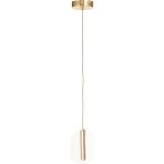 Avizemoda Lovena Tekli Ledli Modern Lüks Sarkıt Avize (3 Renk Led; Sarı-Beyaz-Gün ışığı) - GOLD - 1