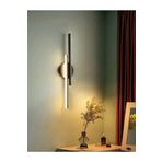 Avizen Lighting Modern Aplik Çift Yönlü Çubuk Led Siyah Günışığı 50cm Çubuk Uzunluğu Toplam Boy 70cm Pilli Değildir