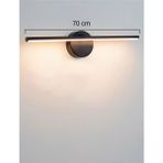 Avizen Lighting Project Dekoratif Banyo Duvar Ayna Tablo Aydınlatması LED Flüt Aplik - 70 CM - Gün Işığı