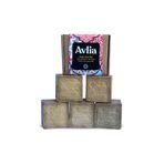 Avlia (5 Adet)- %5 Defne Yağlı Halep Sabunu – %95 Zeytinyağlı, El Yapımı, Hassas Cilt ve Bebekler İçin