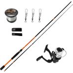 Avlivari Tam Takım Hobi Kıyı Lrf Olta Seti Simple 200 - Bauer Akira 220CM 4-18 gr