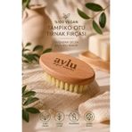 Avlu Doğal Ürünler %100 Vegan Tampiko Otu Tırnak Fırçası – Doğal Ahşap El ve Tırnak Temizleme Fırçası