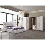 Avm 24 Dicle Köşe Yatak Odası Takımı %100 Mdf - Montajlı